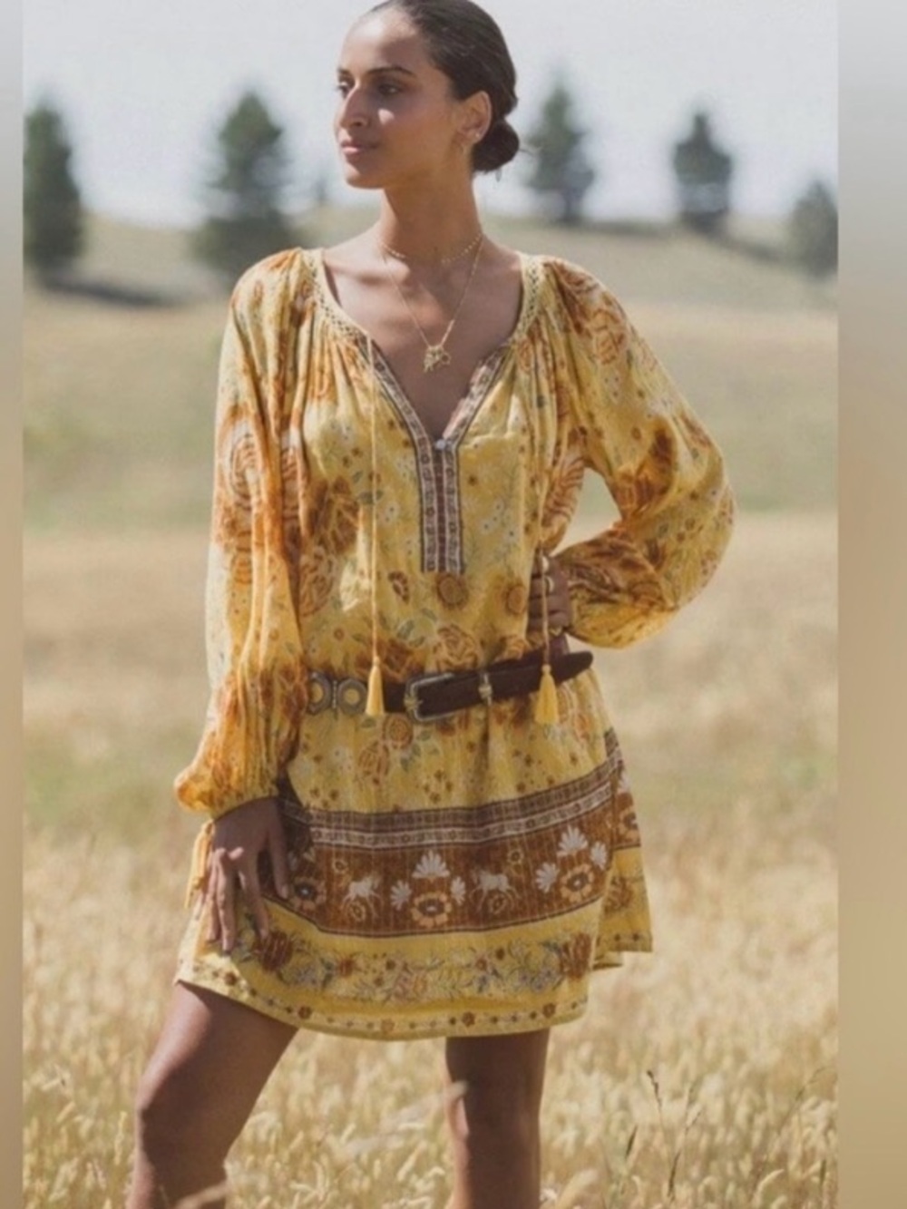 Spell Mystic Dress Sunflower